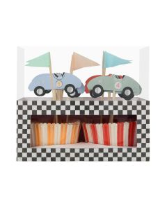 Race Car Cupcake Set
