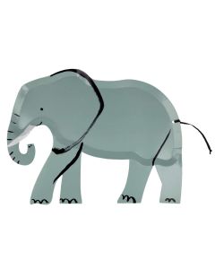 Elefanten Pappteller (Meri Meri)