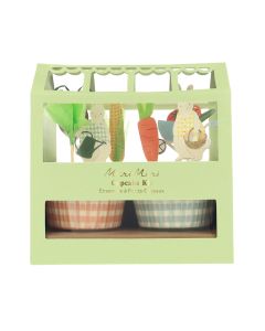 Bunny Greenhouse Cupcake Set