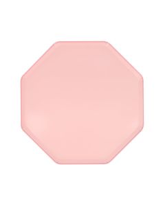 Cotton Candy Pink Pappteller klein