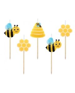 Minikerzen Bienen